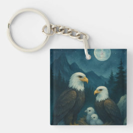 Chaveiro Night Watch - Família Eagle sob as estrelas