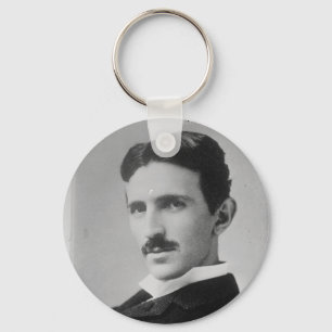 Chaveiro Nikola Tesla Portrait