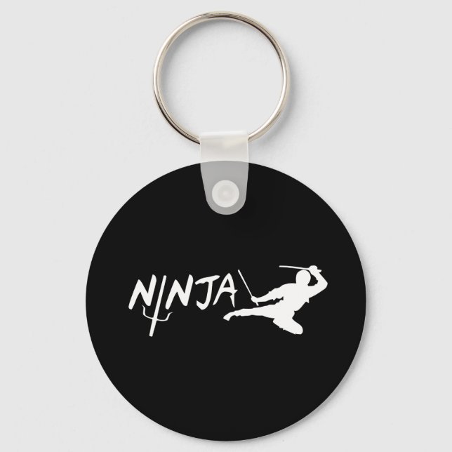 Chaveiro Ninja Black (Frente)