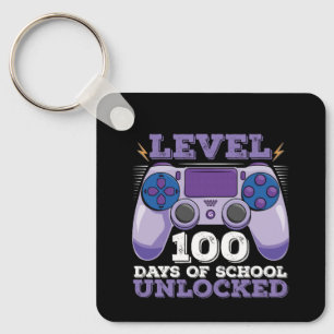 Chaveiro Nível 100 Dias De Escola Desbloqueado Jogador Jogo