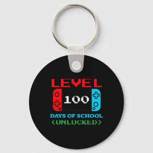 Chaveiro Nível 100 Dias De Escola Desbloqueados