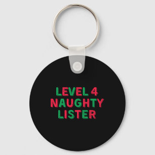 Chaveiro Nível 4 Naughty Lister - Nível Quatro Naughty List