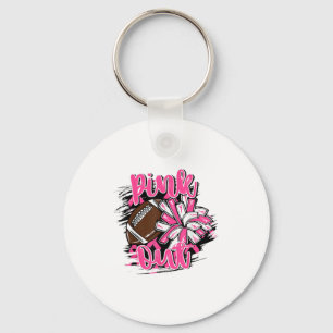 Chaveiro Nk Out Futebol Breast Cancer Sensibilizar Mãe