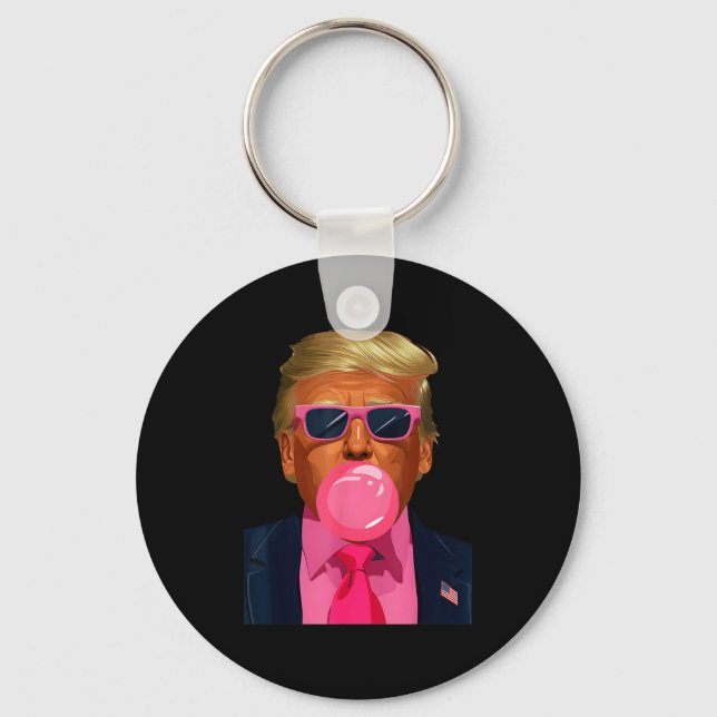Chaveiro Nk Sungles Trump Bubble Gum 2024 Vote President Fu (Frente)