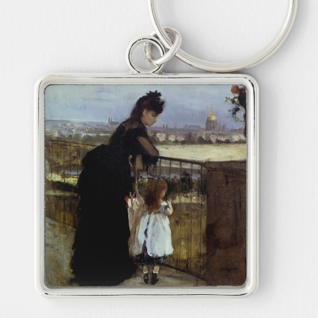 Chaveiro No Balcão por Berthe Morisot (Frente)
