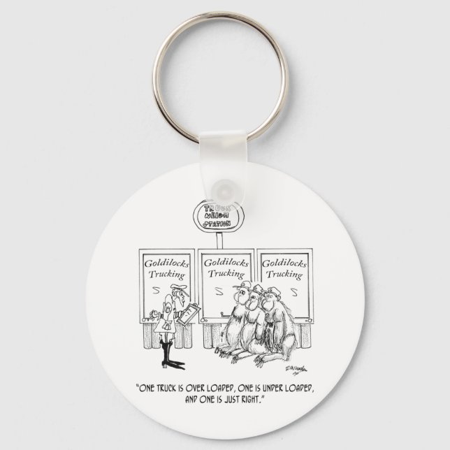 Chaveiro No Caminhão Goldilocks (Frente)