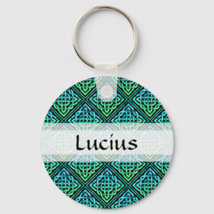 Chaveiro Nó Celta Personalizado - Pulseira Azul Verde