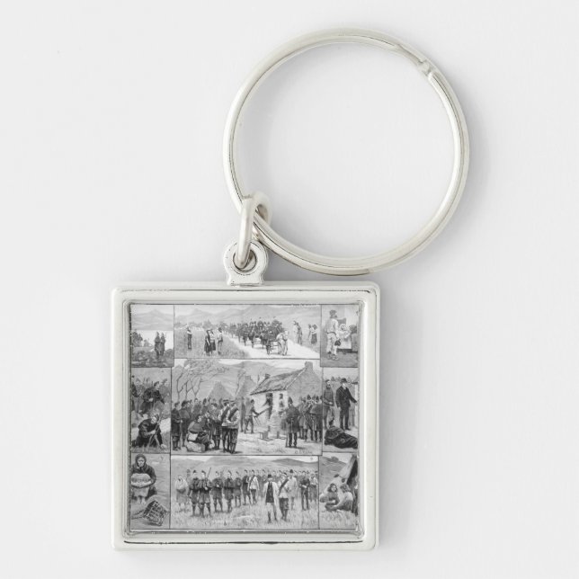 Chaveiro No dever da exclusão em Ireland (Frente)