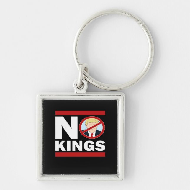 Chaveiro No Kings Anti Classic Minimal Clean (Frente)