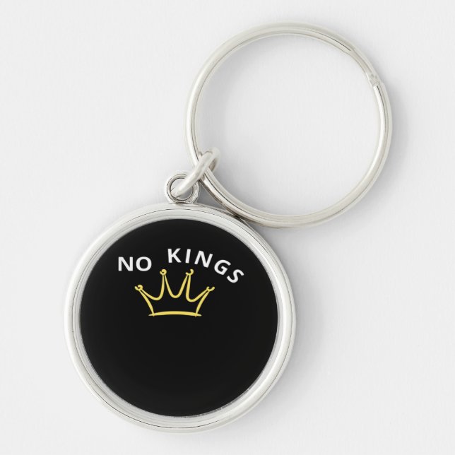 Chaveiro No Kings Classic Retro Cool Style (Frente)