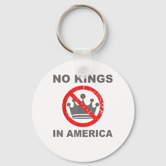 Chaveiro No Kings In America Patriotic Casual (Frente)
