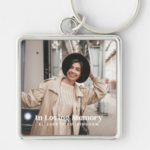 Chaveiro No Memorial Personalizado de Fotos Moderno de Amor