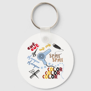 Chaveiro No Salão Do Cabelo