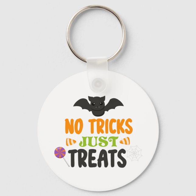 Chaveiro No tricks I just want treats (Frente)