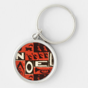 Chaveiro Noel Vermelho