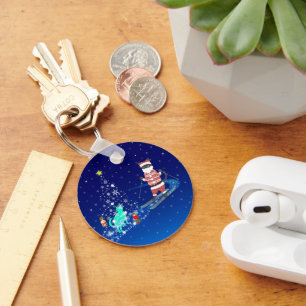 Chaveiro Noite de Aquecimento Cardíaco dos papais noeis