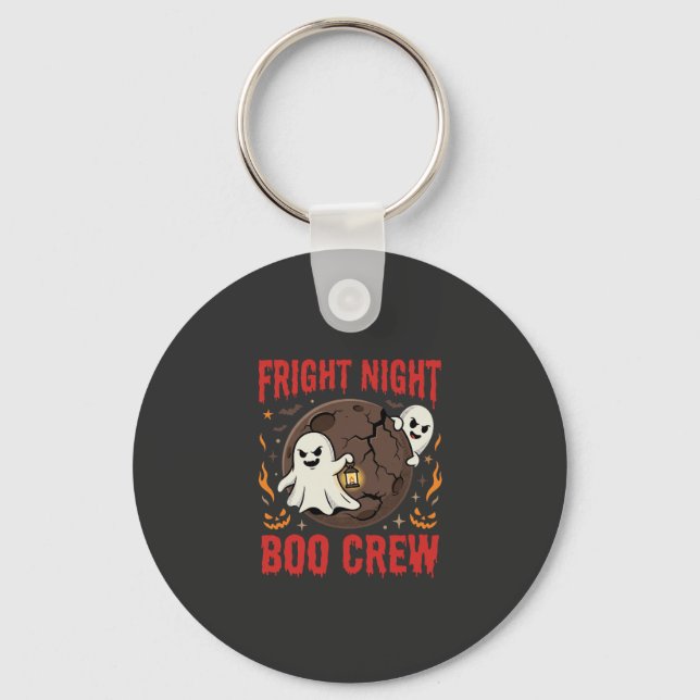 Chaveiro Noite de Terror do Fantasma de Halloween (Frente)