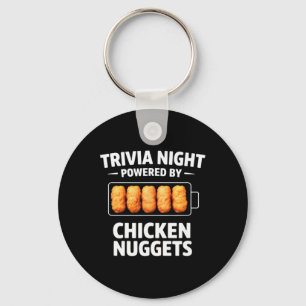 Chaveiro Noite de Trivia com o Poder dos Nuggets de Frango