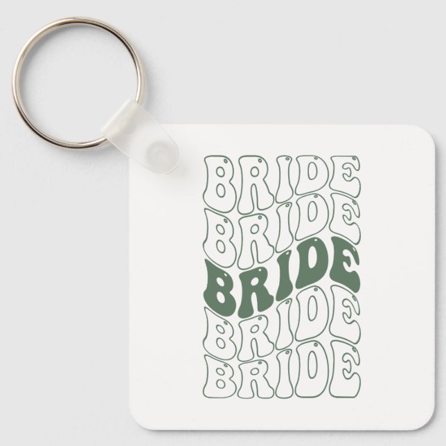 Chaveiro Noiva Retro Dama de Honra (Frente)