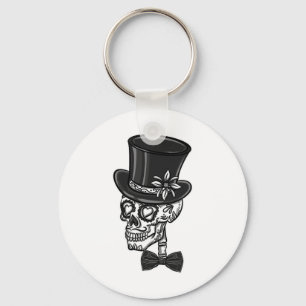 Chaveiro Noivo Crânio de Açúcar Despedida de Solteiro 1 