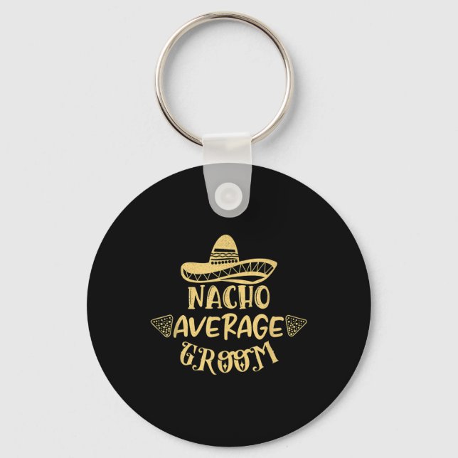 Chaveiro Noivo Médio Nacho Solteirão Noiva Parceiro de Casa (Frente)