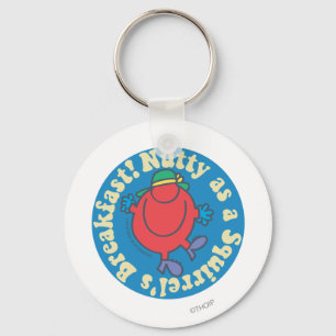 Chaveiro Nojento como café da manhã de esquilo!