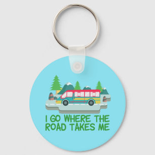 Chaveiro Nomad de RV Viajante do Mundo