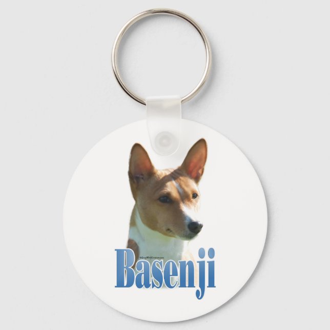 Chaveiro Nome Basenji (Frente)