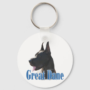 Chaveiro Nome Black Great Dane