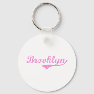 Chaveiro Nome clássico do estilo de Brooklyn