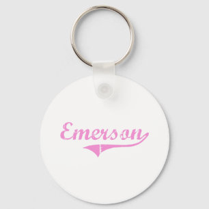 Chaveiro Nome clássico do estilo de Emerson