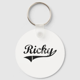 Chaveiro Nome clássico do estilo de Ricky