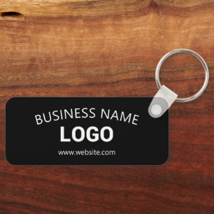 Chaveiro Nome Comercial Editável, Site & Logotipo Carregado