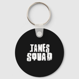 Chaveiro Nome da Equipe de James Engraçado James