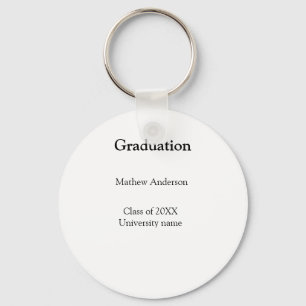 Chaveiro Nome de formatura turma de 20XX nome da universida