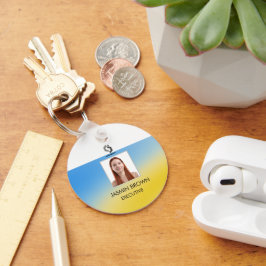 Chaveiro Nome de fundo mágico Personalizado