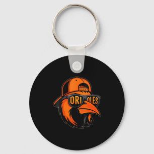 Chaveiro Nome de orioles feminino retrô vintage para homens