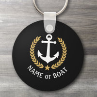 Nome do barco Âncora Estilo Dourado Laurel Star Ma