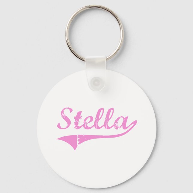 Chaveiro Nome do Estilo Clássico do Stella (Frente)