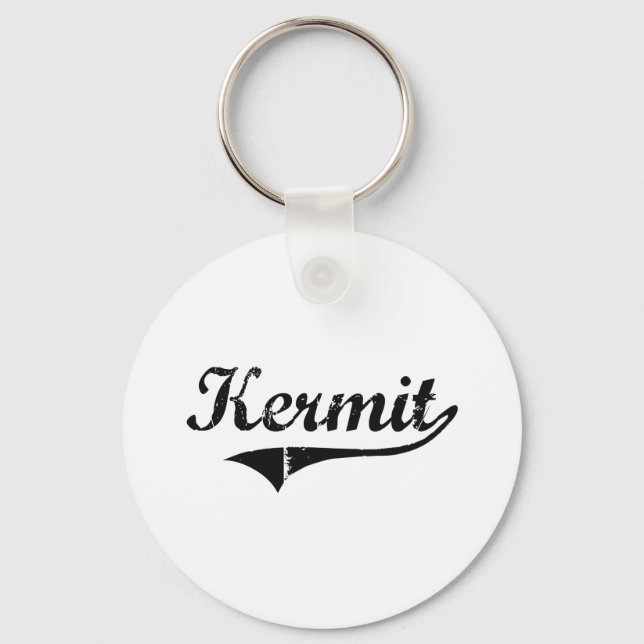 Chaveiro Nome do Estilo Clássico Kermit (Frente)