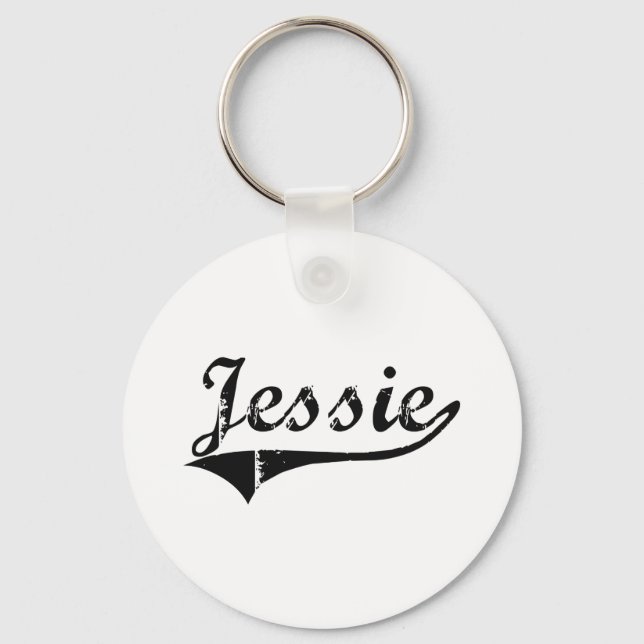 Chaveiro Nome do estilo Jessie Classic (Frente)