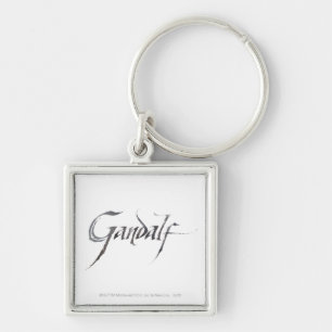 Chaveiro Nome do Gandalf texturizado