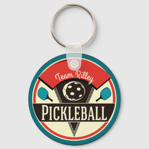 Chaveiro Nome do Jogador da Equipe do Pickleball