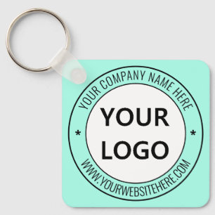 Chaveiro Nome do logotipo comercial personalizado Informaçõ