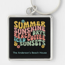 Nome do Monograma Cor-de-Rosa de Verão