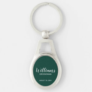 Chaveiro Nome do Padrinho de casamento Personalizado do Scr