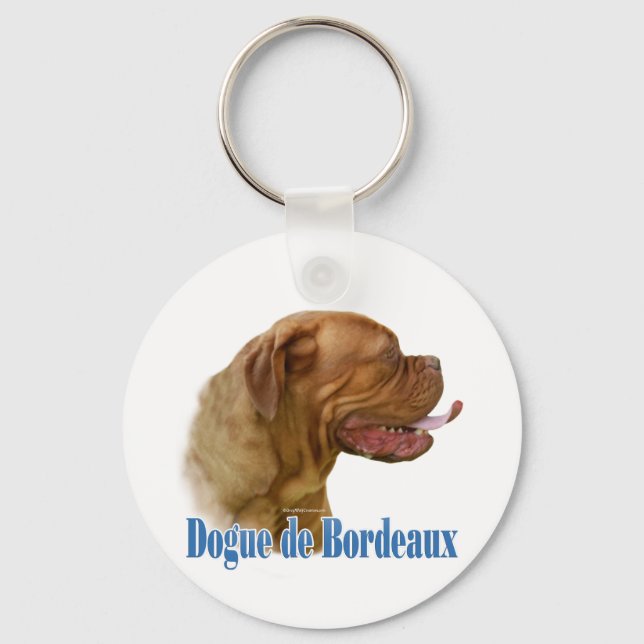 Chaveiro Nome Dogue de Bordeaux (Frente)