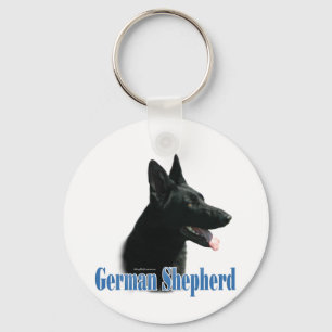 Chaveiro Nome German shepherd preto