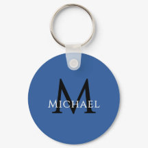 Nome Inicial Azul Favor Personalizado para Padrinh