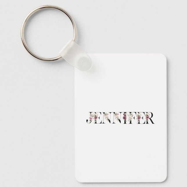 Chaveiro Nome Jennifer (Frente)